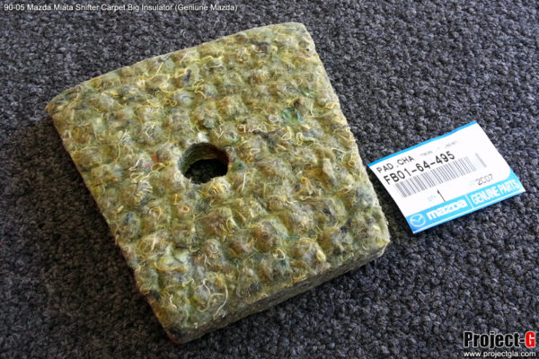 Miata Shifter Insulator Carpet (Main) - 1989-2005 Mazda Miata