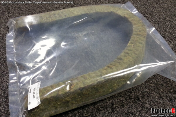 Miata Shifter Insulator Carpet (Long Piece) - 1989-2005 Mazda Miata - H001-64-493
