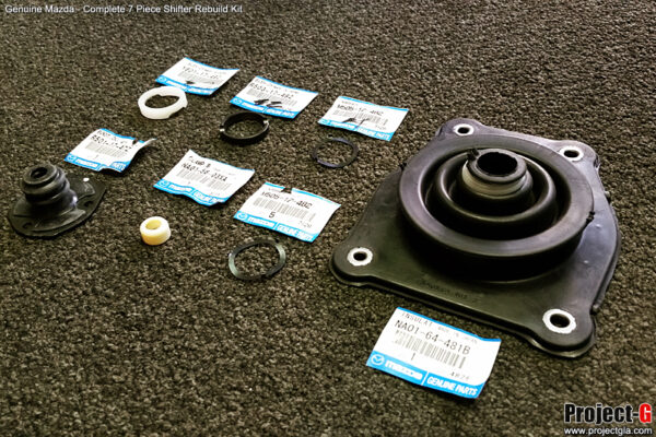 Shifter Rebuild Kit (Genuine 7 Piece Mazda) - 1989-2005 Mazda Miata - Image 2