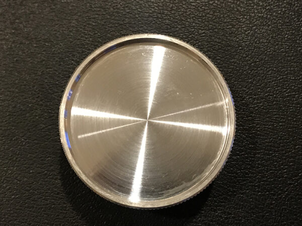 Precision Series 1.2 Oil Cap - Machine Finish / Blank - Image 2