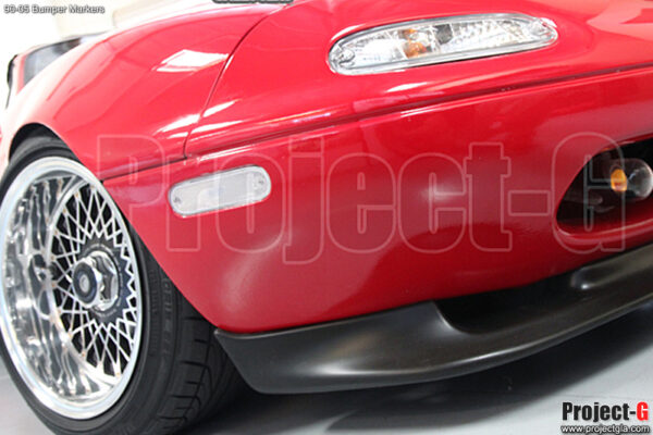 Clear Bumper Markers (White) - 1990-2005 Mazda Miata