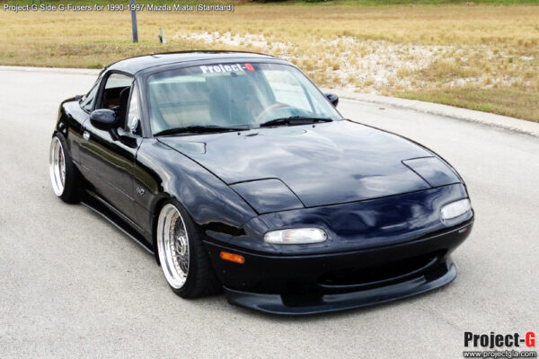 G-Fuser Standard (Non Flared) Side Skirts [ Project-G ] - 1990-1997 Mazda Miata - Image 4