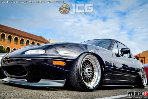 G-Fuser Standard (Non Flared) Side Skirts [ Project-G ] - 1990-1997 Mazda Miata - Image 8