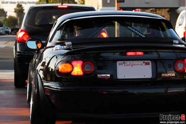 G-Wing Hardtop Spoiler - Black / Smoke [ Project-G ] - 1990-2005 Mazda Miata - Image 13