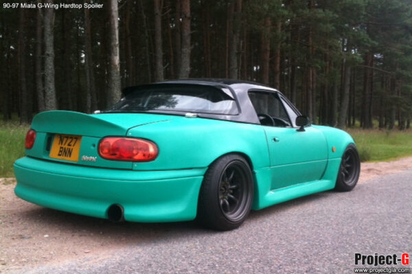 G-Wing Hardtop Spoiler - Black / Smoke [ Project-G ] - 1990-2005 Mazda Miata - Image 9