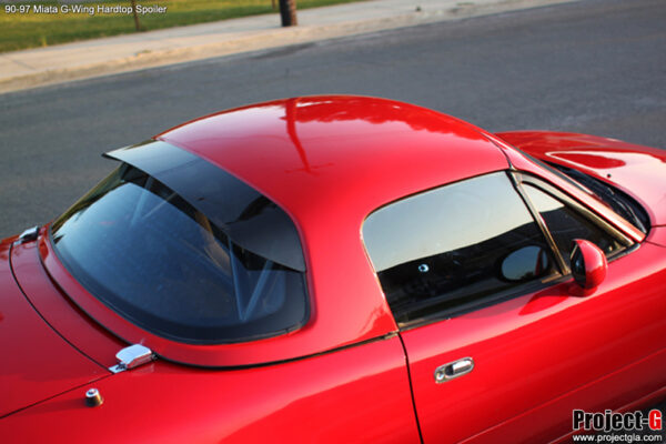 G-Wing Hardtop Spoiler - Black / Smoke [ Project-G ] - 1990-2005 Mazda Miata - Image 8