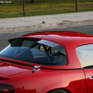 G-Wing Hardtop Spoiler - Black / Smoke [ Project-G ] - 1990-2005 Mazda Miata