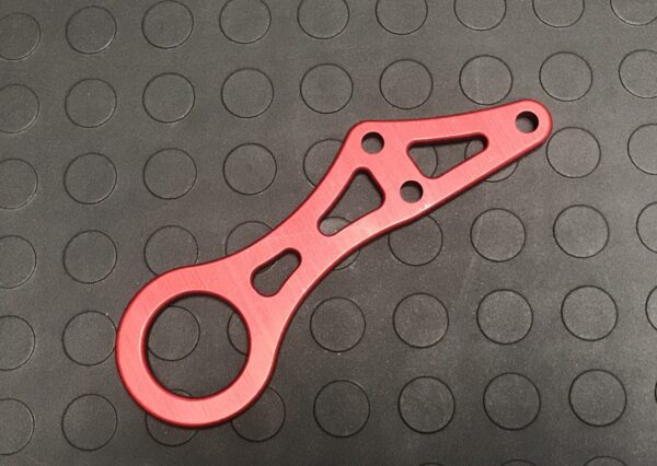 RyokuRob Front Tow Hook - RED (ETCHLESS) 1989-2005 Mazda Miata [RyokuRob]