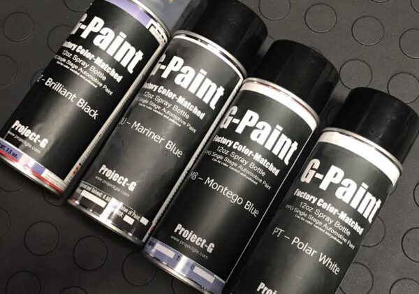 G-Paint 4Pack - Premixed Color Matched Single Stage Touchup Spray Paint (PPG Paint) 12oz