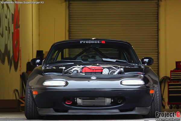 Kraftwerks Rotrex Supercharger Kit (Complete w Injectors, Intercooler, Fuel)- 1989-2005 Mazda Miata - Image 6
