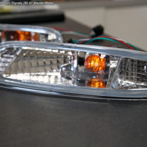 Clear Turn Signals Housing (CLEAR) - 1990-1997 Mazda Miata