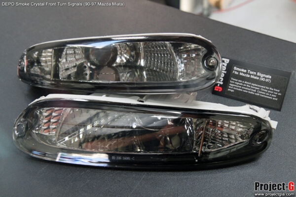 Smoked Turn Signals Housing (SMOKED) - 1990-1997 Mazda Miata