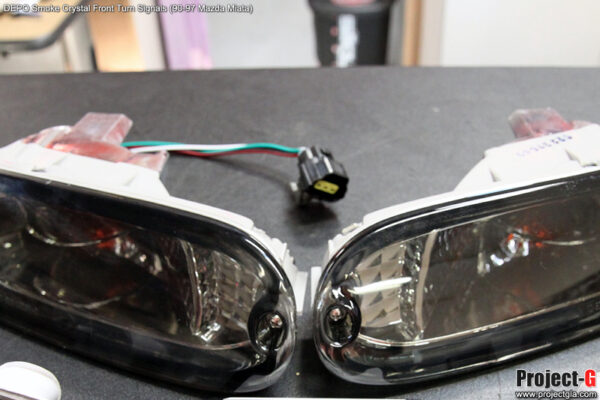 Smoked Turn Signals Housing (SMOKED) - 1990-1997 Mazda Miata - Image 3