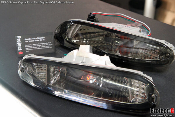 Smoked Turn Signals Housing (SMOKED) - 1990-1997 Mazda Miata - Image 4