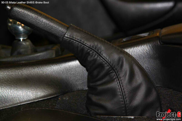 Shift & Hand Brake Premium Leather Boots [ Project-G ] - 1989-2005 Mazda Miata - Image 10