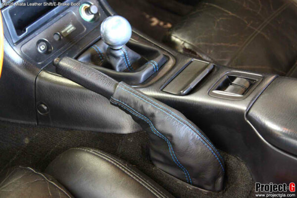 Shift & Hand Brake Premium Leather Boots [ Project-G ] - 1989-2005 Mazda Miata - Image 9