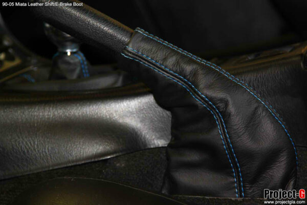 Shift & Hand Brake Premium Leather Boots [ Project-G ] - 1989-2005 Mazda Miata - Image 6
