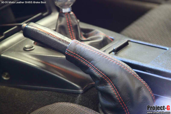 Shift & Hand Brake Premium Leather Boots [ Project-G ] - 1989-2005 Mazda Miata - Image 12