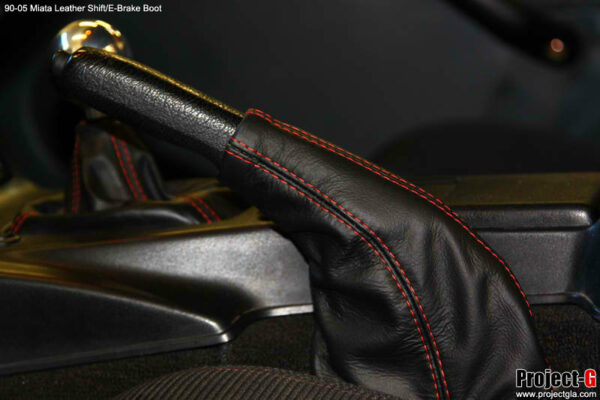 Shift & Hand Brake Premium Leather Boots [ Project-G ] - 1989-2005 Mazda Miata - Image 2