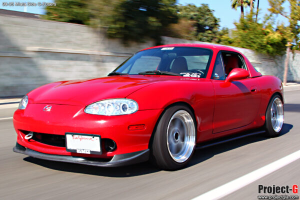 G-Fuser Side Skirts [ Project-G ] - 1999-2005 Mazda Miata - Image 8