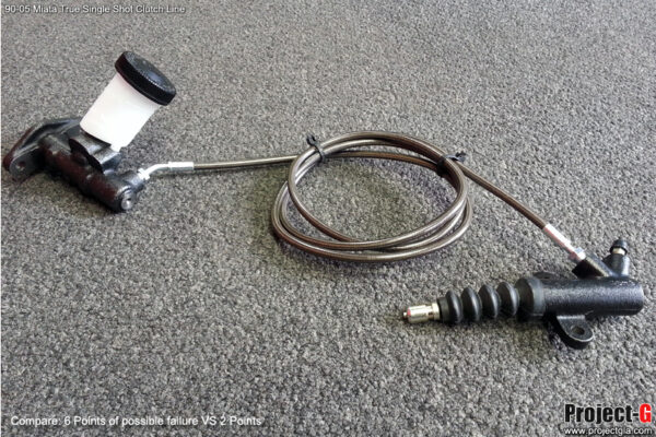 TSS Straight Shot Clutch Line [ Project-G ] - 1990-2005 Mazda Miata