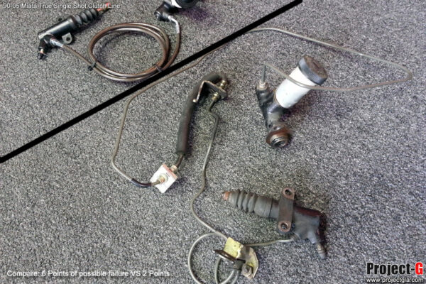 TSS Straight Shot Clutch Line [ Project-G ] - 1990-2005 Mazda Miata - Image 3