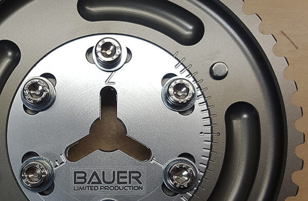 Bauer Hard Anodized Adjustable Cam Gear Sprocket Set – 1989-2005 Mazda Miata - Image 2