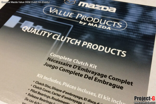 Genuine Mazda Miata Clutch Kit (Made in Japan) – 1989-2005 Mazda Miata - Image 2