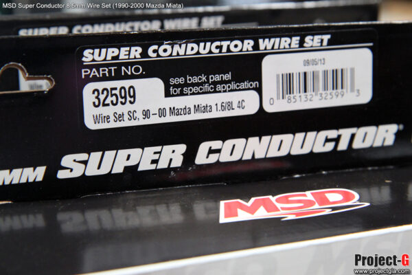 MSD 8.5mm Super Conductor Plug Wire Set – 1989-2000 Mazda Miata - 32599 - Image 3