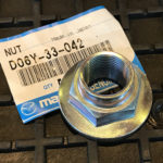 Rear Axle Nut  - 1989-2005 Mazda Miata - D06Y-33-042