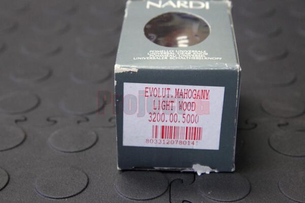 Nardi Evolution Mahogany Wood Shift Knob - 3200.00.5000 - Image 2