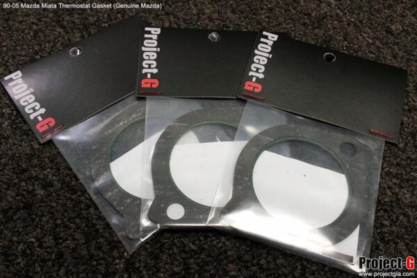 Genuine Mazda Thermostat (w/ extra vein) w/ Adhesive Backed Gasket - 1989-2005 Mazda Miata  8AK1-15-171-9U - Image 4