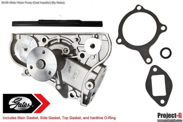 Waterpump Service Kit [Gates] – 1989-2005 Mazda Miata Water Pump 42134 42131 - Image 3