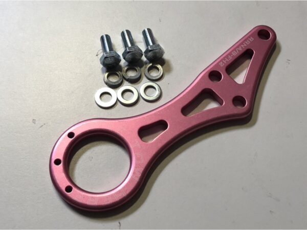 RyokuRob Front Tow Hook - PINK (ETCHED) 1989-2005 Mazda Miata [RyokuRob]