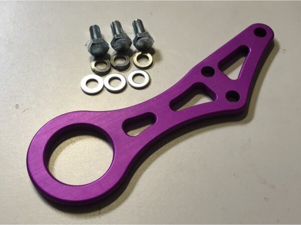 RyokuRob Front Tow Hook - PURPLE (ETCHLESS) 1989-2005 Mazda Miata [RyokuRob]