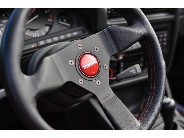 Monte Carlo Steering Wheel (Made in Italy) [Momo] 320mm / 350mm (Red or Black Stitching) - Image 6