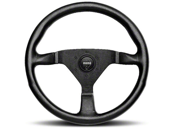 Monte Carlo Steering Wheel (Made in Italy) [Momo] 320mm / 350mm (Red or Black Stitching) - Image 5